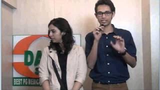 Interview with JIPMER RANK 1 Rohan Kamat & PGI Rank 14 Divya Joshi, Proud DAMSONIANS .