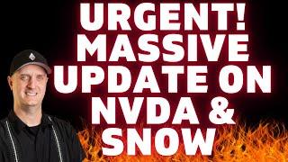 URGENT  Update on SNOWFLAKE and NVIDIA Best Stocks To Buy NOW!