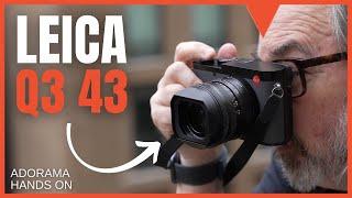 New Leica Q3 43 F2 APO in a Studio Environment with Daniel Norton