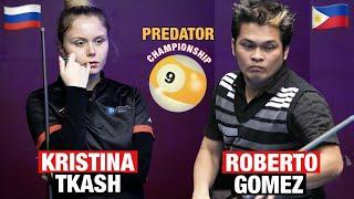 THE PRETTY RUSSIAN NICKNAMED "THE CRYSTAL" KRISTINA TKASH VS "THE FILIPINO SUPERMAN" ROBERTO GOMEZ