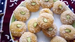 Mango Kesar Peda recipe. By Archana Jain The Queen of Kitchen.