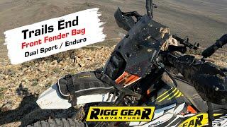 Rigg Gear Trails End Front Fender Bag Review RG-030 @Nelsonriggusa