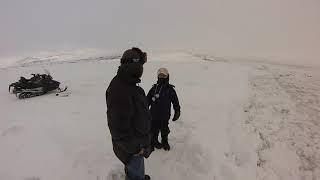 Positive Futures Magazine - Standing on edge of pressure ridge, Wales, Alaska watching ice floe