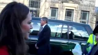 Secret  Footage of Kate Middleton Chatting With Fans