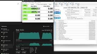 Lexar NM790 2TB review after 1+ year, disk health, temperatures and performance.