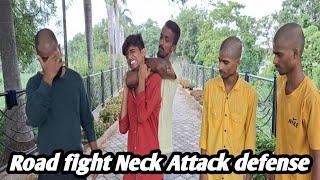 How to Self  Defense Neck Attack | Road fight Neck Attack defense #shorts#ytshorts