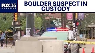 Boulder, Colorado attack suspect in custody