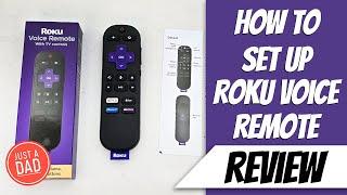 How to Set Up & REVIEW of Roku Voice Remote