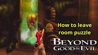 Beyond Good and Evil - How to leave Elevator Room in Factory Entrance