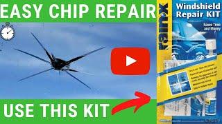 How to Repair a Windshield Chip or Crack (Using Windshield Repair Kit) Quick & Easy