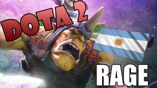 Argentino enojado en DotA 2 l Rage Gameplay