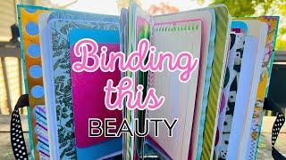 Creating Junk Journal SIGNATURES | Junk Journal Binding Prep | Junk Journal with Me |