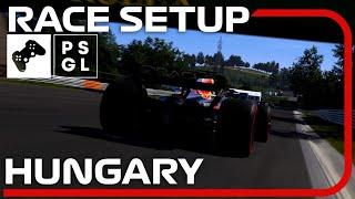 PSGL F1 23 HUNGARY - Qualify Lap + RACE Setup 