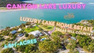 Private Luxury Listing On Beautiful Canyon Lake