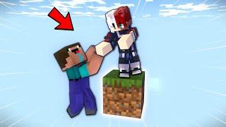 Minecraft, But You Only Get One Block! With My Noob Friend 