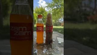 Coca Cola, Fanta, Sprite und Mentos | Experiment#shorts