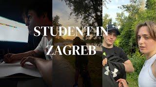 Day In a Life of a Student in Zagreb (Biking in Jarun lake!)