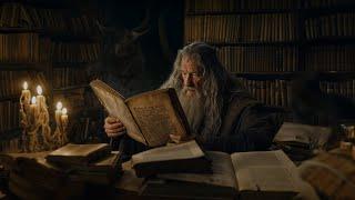 You Shall Pass - Gandalf's Study Ambient Music to Focus, Read & Work | LOTR