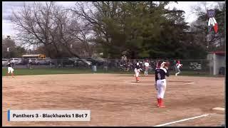 West Aurora Softball vs. Oswego 4.19.22 l