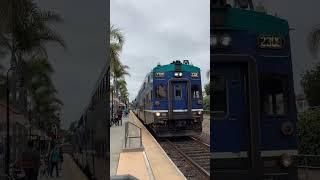 NCTC 2309 approaching Encinitas Coaster station on NCTD 640