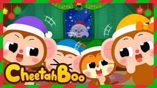 [New] Five little monkeys are not in the bed! | Happy Holidays Song | Kids Song | #Cheetahboo