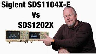 Low Cost Siglent Oscilloscopes SDS1104X-E vs SDS1202X