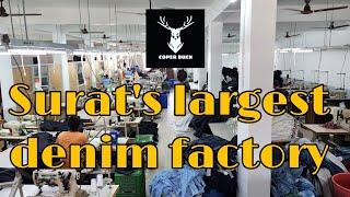 Surat's largest denim factory / #jeans #shirts #tshirt #cottan #surat #manufacturer #denim #youtube