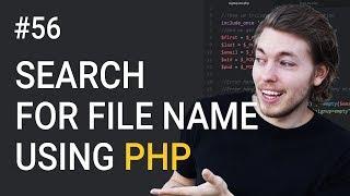 56: Search for full file name in PHP tutorial - PHP tutorial