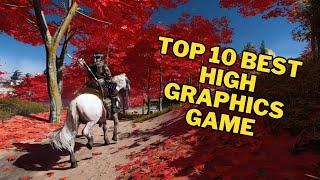 Top 10 Best High Graphics Games You Must Play in 2024||Realistic Graphics||GameVerseChamp