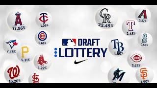 Nationals win 2025 Draft Lottery and will have 1st overall pick (Full results!)