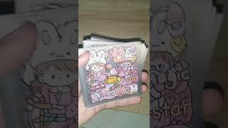 Anboxing Stiker Momo  || #anboxing #stiker #asmr #warnawarni