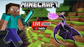 TIME TO KILL ENDER DRAGON | MINECRAFT SPEEDRUN #1 || Dracuu Playz is live!