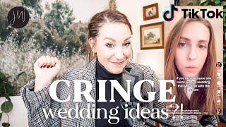 CRINGE TikTok Wedding Takes? | Wedding Planner REACTS