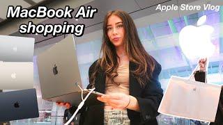 Getting a New MacBook Air | Apple Store Shopping Vlog