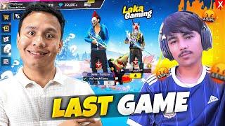 One Last Gameplay with Laka Bhai @LakaGamingz Until i Win  Tonde Gamer