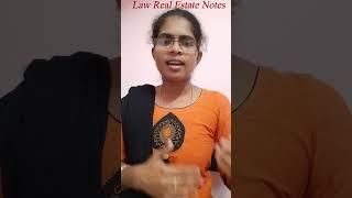 Laws Related to Real Estate - Notes | IBBI Land & building Valuation Exam | Land Acquisition#shorts