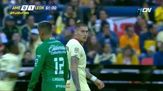 Debut de Nicolás Castillo Con América - América vs León 0-3 Liga MX Clausura 2019