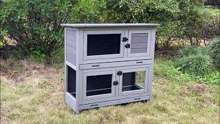 Aivituvin AIR77 Outdoor Indoor Bunny Hutch