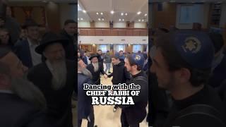 Dancing with the Chief Rabbi and Head Shliach #jewsofrostov #chabad