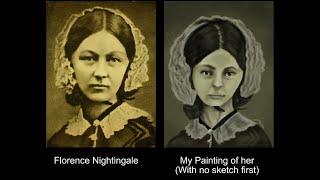 Speedpaint | Florence Nightingale Portrait