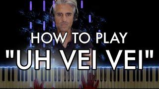 Krezus - "UH VEI VEI" phonk PIANO TUTORIAL