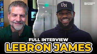 LEBRON JAMES TALKS TEAM USA GOLD, NEW LAKERS, & DRAFTKINGS PICKS  | FULL INTERVIEW