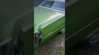 Rare! 1974 Cadillac Coupe Deville Persian Lime Firemist.  Still Surviving.