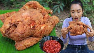 Cooking chicken crispy with chili sauce recipe - Cooking skill