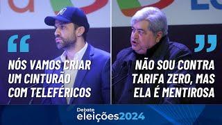 MARÇAL X DATENA | Candidatos debatem sobre transporte e planejamento urbano em SP