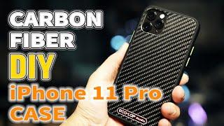 Carbon Fibre iPhone 11 Pro Case with Epoxy Resin [DIY]