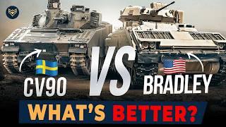 CV90 vs M2 BRADLEY: Battlefield Tests  | ARMY TV