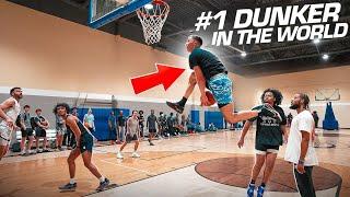 UNDERCOVER Pro Dunker vs Randoms...