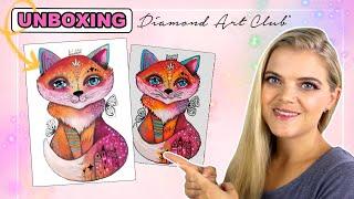 UNBOXING DIAMOND ART CLUB FOX WISDOM 