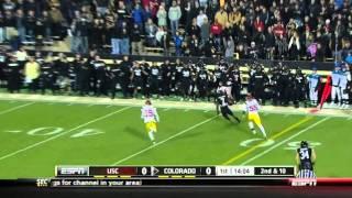 Colorado Buffaloes 1st drive vs USC 2011